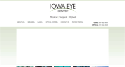 Desktop Screenshot of iowaeyecenter.com